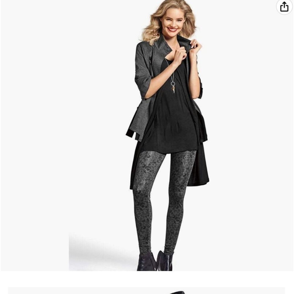 Cabi Love, Carol Collection Jacket. Gray and Black. Size M